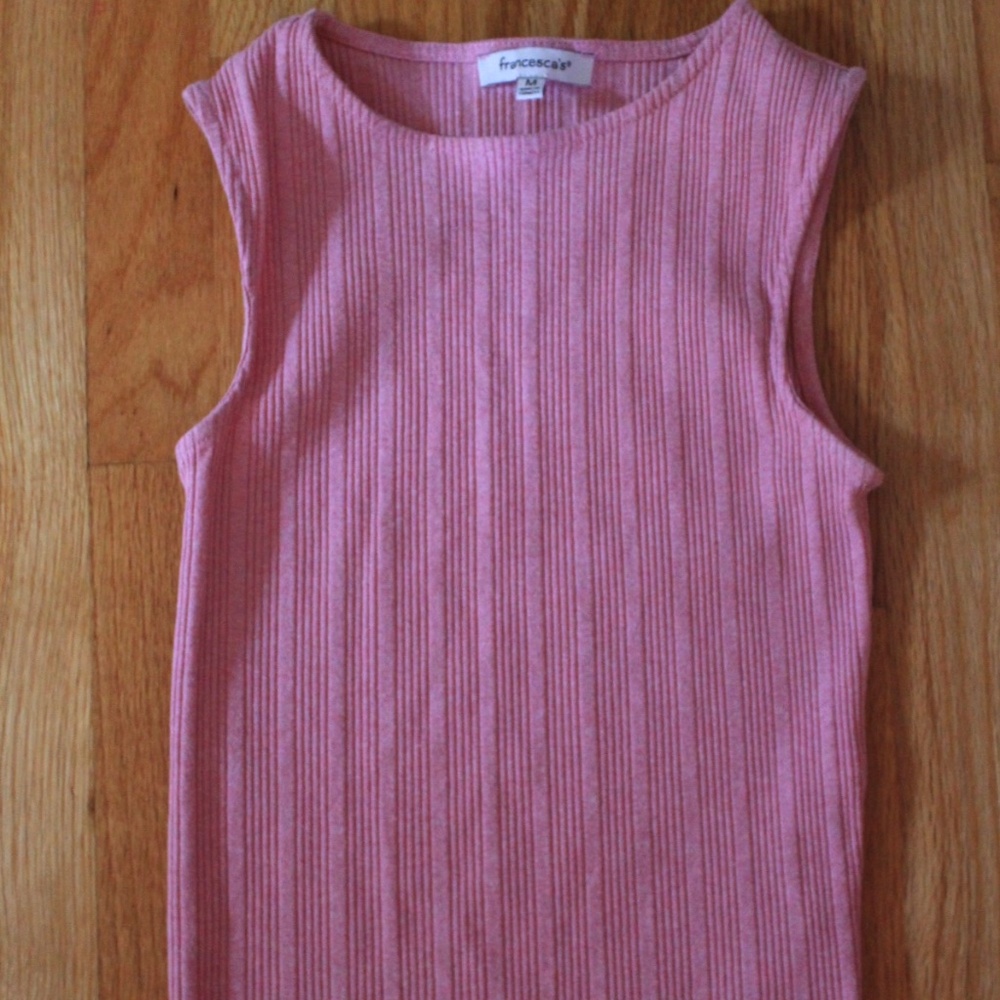Pink Francesca's tank top